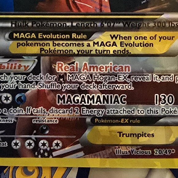 Hulk Hogan Pokemon Card - Picture 8 of 8